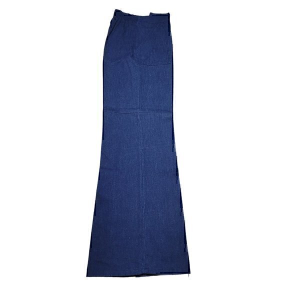 Women's Vintage Wide Leg Denim Jeans 14 Jones - Picture 8 of 9